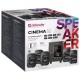 Колонки компьютерные DEFENDER Cinema 52, 5.1, 52 Вт, Bluetooth, FM-тюнер, пластик, черные, 65152