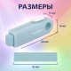 Ластики выдвижные BRAUBERG 'Slider Mini', НАБОР 3 ШТУКИ, 68х18х12 мм, пастельные цвета, блистер, 271992