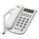 Телефон RITMIX RT-440 white, АОН, спикерфон, быстрый набор 3 номеров, автодозвон, дата, время, белый, 15118353
