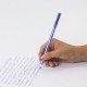 Ручка шариковая масляная ПИФАГОР 'Softy', СИНЯЯ, корпус ассорти, узел 0,7 мм, линия письма 0,35 мм, 143020