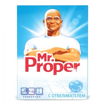 Чистящее средство 400 г, MR.PROPER (Мистер Пропер), с отбеливающим эффектом, универсал, порошок