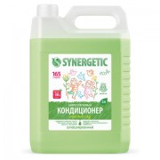 Кондиционер-ополаскиватель для белья 5 л, SYNERGETIC 'Райский сад', гипоаллергенный концентрат, 110503