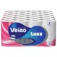 Бумага туалетная бытовая, спайка 8 шт., 3-х слойная (8х15 м), VEIRO Luxoria, белая, 5с38