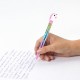 Ручка с топпером и блестками шариковая ЮНЛАНДИЯ 'Единорог', детали ассорти, СИНЯЯ, пишущий узел 0,7 мм, 143791