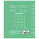 Тетрадь 12 л. BRAUBERG ЭКО '5-КА', крупная клетка, обложка плотная мелованная бумага, ЗЕЛЕНАЯ, 104761