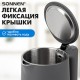 Чайник электрический с двойными стенками SONNEN KT-8719G, 1,5 л, 2200 Вт, графитовый, 454693
