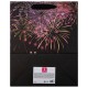Пакет подарочный (1 штука) 26x13x32 см (L), 'LED Bag', черный, ЗОЛОТАЯ СКАЗКА, 700836