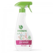 Средство для удаления известкового налета и ржавчины 500 мл SYNERGETIC, распылитель, ЭКО, 104052