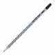 Карандаш чернографитный FABER-CASTELL, 1 шт., 'Grip 2001', HB, трехгранный, с ластиком, 117200