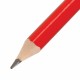 Карандаш чернографитный STAFF 'Basic' BLP-744, 1 шт., НВ, с ластиком, пластик, корпус ассорти, 181744