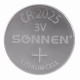 Батарейка литиевая SONNEN Lithium CR2025 'таблетка, дисковая, кнопочная' 1 шт., блистер, 451973