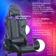 Кресло компьютерное BRABIX 'GT Carbon GM-115', две подушки, экокожа, черное, 531932