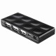 Хаб BELKIN Quilted, USB 2.0, 7 портов, порт для питания, черный, F5U701cwBLK