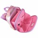 Ранец BRAUBERG SHINY, 2 отделения, с брелоком, 'Счастливый кот', 38х28х14 см, 270697