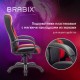 Кресло компьютерное BRABIX PREMIUM 'Rapid GM-102', экокожа/ткань, черное/красное, 532107