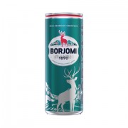Вода ГАЗИРОВАННАЯ минеральная BORJOMI лечебно-столовая, 0,33 л, Грузия, BR000213