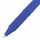 Ручка стираемая гелевая с грипом BRAUBERG 'SOFT&SILK', СИНЯЯ, узел 0,7 мм, линия письма 0,5 мм, 143253