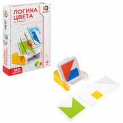 Настольная логическая игра IQ ТРЕНИНГ 'Логика цвета', 1TOY, Т25560