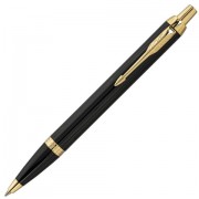 Ручка шариковая PARKER 'IM Core Black Lacquer GT', ежедневник А5 черный, пакет, 880899