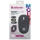 Мышь беспроводная DEFENDER Smart MM-396, 1600 dpi, 2 кнопки + 1 колесо-кнопка, оптическая, черная, 52396