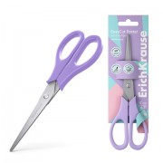 Ножницы ERICH KRAUSE 'EasyCut Pastel' 170 мм, цвет ассорти, в картонной упаковке с европодвесом, 60875