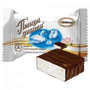 Конфеты-суфле АККОНД 'Птица дивная' сливочные в шоколадной глазури, 300 г, пакет