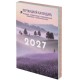 Календарь настольный перекидной на 2027 г., 160 л., блок офсет, 4 КРАСКИ, STAFF, 'ЛАВАНДА', 118502