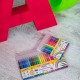 Фломастеры ЮНЛАНДИЯ 12 цветов 'КЛАССНЫЕ!', вентилируемый колпачок, ПВХ, 152478