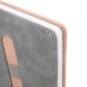 Блокнот А5, 148x218 мм, BRAUBERG 'Assistant', под кожу, 80 листов, держатель, клетка, розовый, 118631