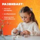 Проволока синельная для творчества 'Блестящая', серебряная, 30 шт., 0,6х30 см, ОСТРОВ СОКРОВИЩ, 661544