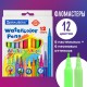 Фломастеры 6 неоновых + 6 пастельных, вентилируемый колпачок BRAUBERG 'PREMIUM', картонная коробка, 152198
