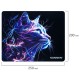 Коврик для мыши SONNEN 'NEON CAT' резина + ткань, 250х200х2 мм, 513956