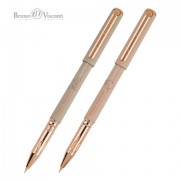 Ручка шариковая BRUNO VISCONTI 'Total Beige', СИНЯЯ, корпус ассорти, линия письма 0,4 мм, 20-0293/23