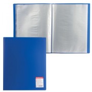 Папка 40 вкладышей ERICH KRAUSE 'Standard', А4, вертикальная, синяя, 0,6 мм, 3143