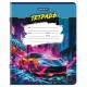 Тетради ДЭК 12 л. КОМПЛЕКТ 10 шт., BRAUBERG, клетка, обложка картон, Авто, 106754