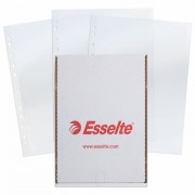 Папки-файлы перфорированные, А4, ESSELTE 'Standard', комплект 100 шт., глянцевые, 55 мкм, 56066