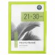 Рамка 21х30 см небьющаяся, багет 17,5 мм, пластик, BRAUBERG 'Colorful', салатовая, 391244