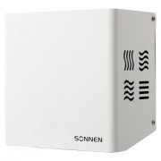 Сушилка для рук SONNEN HDR-1200W, 1200 Вт, производство РОССИЯ, антивандальная, сталь, белая, 701870