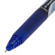 Ручка-роллер автоматическая с грипом PILOT 'Hi-Tecpoint V5 RT', СИНЯЯ, игольчатый узел 0,5 мм, линия письма 0,25 мм, BXRT-V5 L