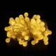 Электрогирлянда-нить комнатная 'Шарики' 10 м, 80 LED, теплый белый свет, 220 V, контроллер, ЗОЛОТАЯ СКАЗКА, 591349