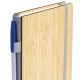 Ежедневник недатированный, А5, 145х213 мм, BRAUBERG 'Bamboo', резинка-фиксатор, держатель для ручки, 160 л., бамбук, 117137
