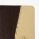 Ежедневник датированный 2021 А5 (138х213 мм) BRAUBERG 'De Luxe', кожзам, коричневый/бежевый, 111488
