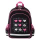 Рюкзак ПИФАГОР SCHOOL, 1 отделение, 3 кармана, 'Tic-tac-love', 38x28х14 см, 274438