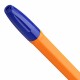 Ручка шариковая BRAUBERG 'ULTRA ORANGE', синяя, ВЫГОДНЫЙ КОМПЛЕКТ 50 штук, узел 0,7 мм, чернила ГЕРМАНИЯ, наконечник ШВЕЙЦАРИЯ, 880398