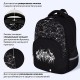 Рюкзак BRAUBERG SOFT, 2 отделения, 3 кармана, 'Стильный шрифт', СВЕТЯЩИЙСЯ, 40х31х15 см, 272034