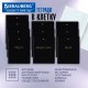 Тетради предметные, КОМПЛЕКТ 12 ПРЕДМЕТОВ, 48 л., Soft-Touch, 3D-фольга, BRAUBERG, 'BLACK GOLD', 405602