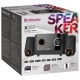 Колонки компьютерные DEFENDER X362, 2.1, 36 Вт, Bluetooth, FM-тюнер, пластик, черные, 65362