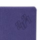 Ежедневник датированный 2021 А5 (138х213 мм) BRAUBERG 'Rainbow Croc', кожзам, фиолетовый, 111389
