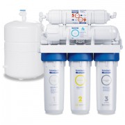 Фильтр для воды с баком в комплекте БАРЬЕР 'ПРОФИ Осмо 100', обратный осмос, 5 ступеней, бак 12 л, Н151Р10