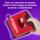 Дырокол BRAUBERG 'JET PRO', до 30 листов, красно-черный, 228601